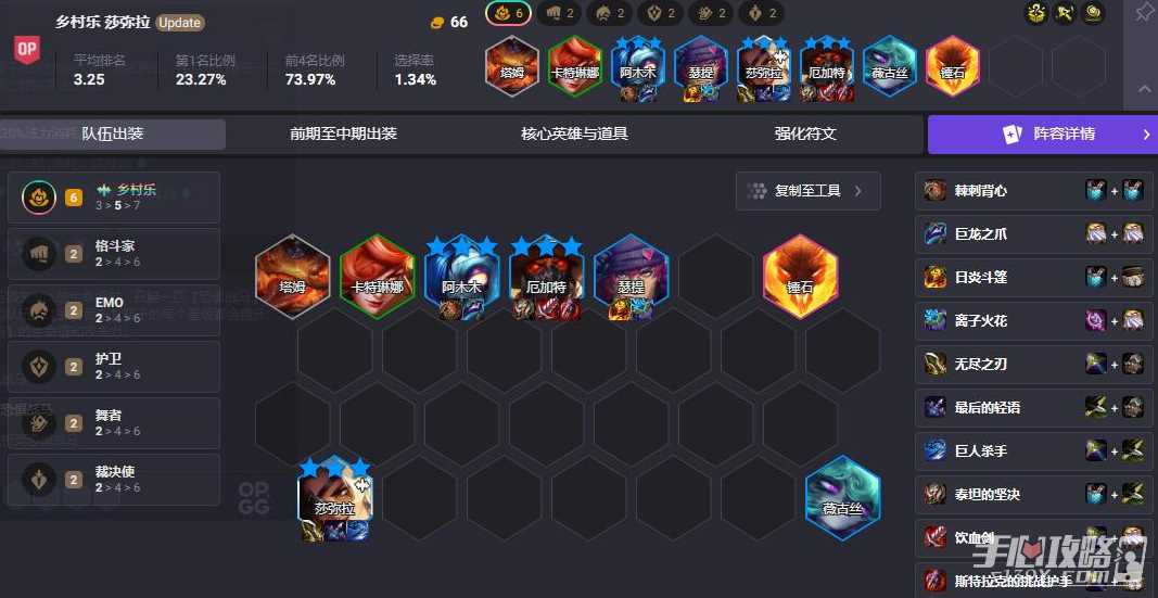 《云顶之弈》S10赛季万金油阵容分享