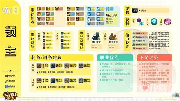 《元气骑士前传》全职业加点攻略