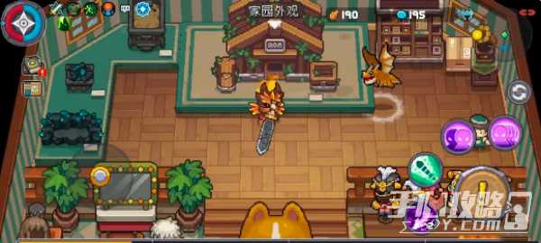 元气骑士前传发型更换方法