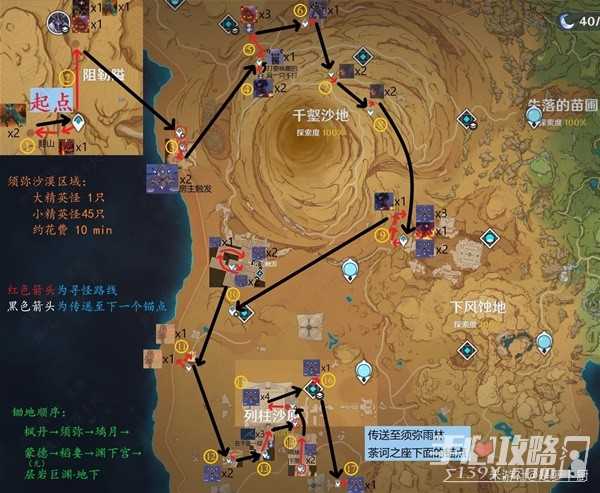 《原神》4.2精英怪速刷路线分享
