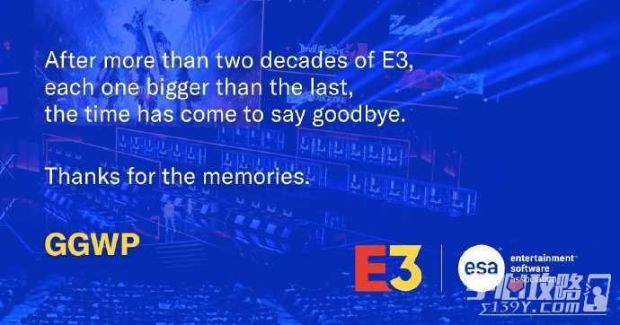 一个时代落幕！E3官方宣布将不再举办游戏展
