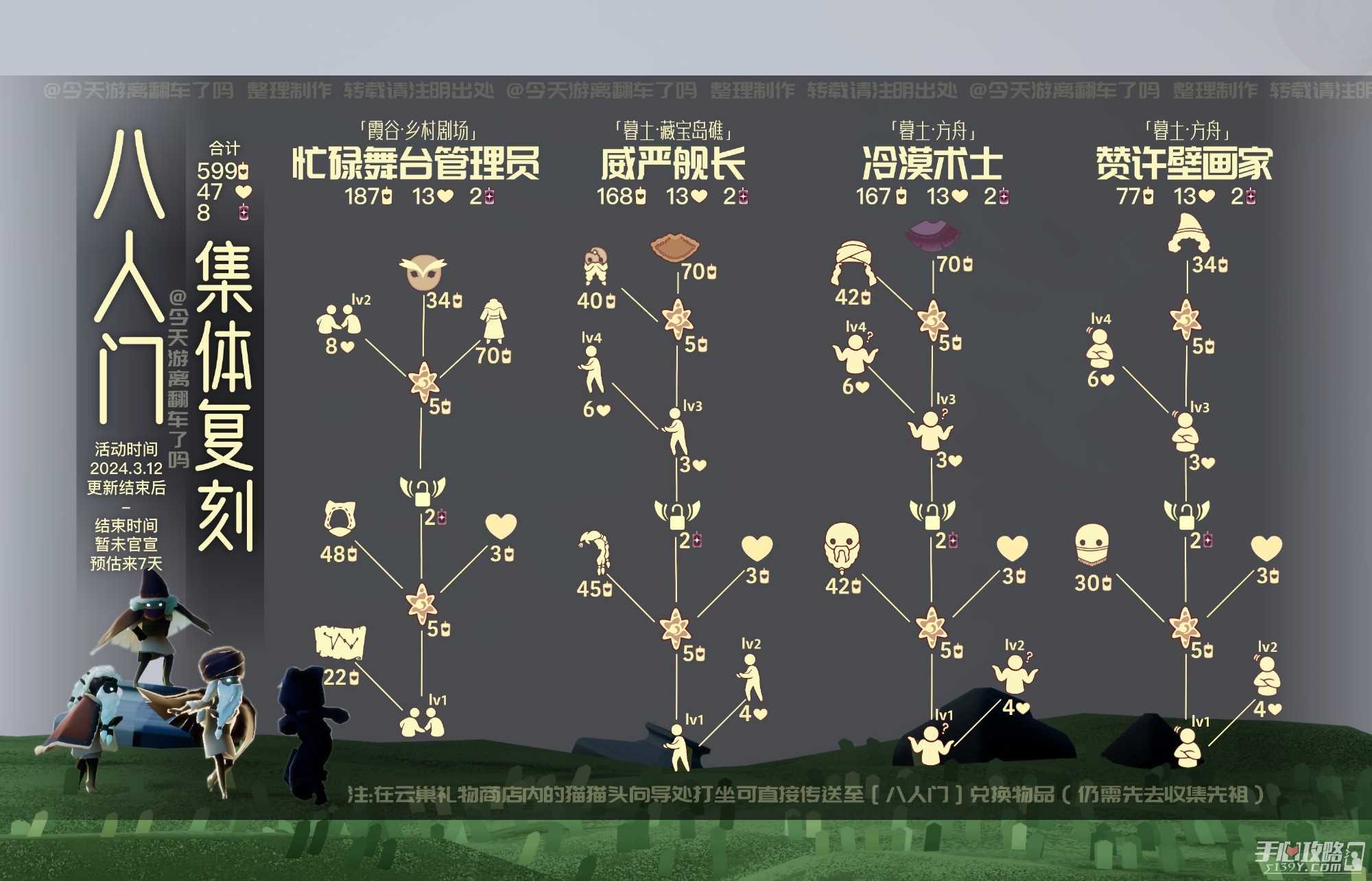 《光遇》八人门集体复刻活动玩法攻略