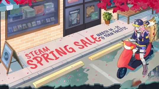 2024年steam春季特卖将于北京时间 3月15日 至 3月22日 举办