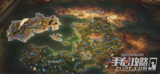 《圣兽之王》阿尔比昂藏宝图宝藏位置介绍