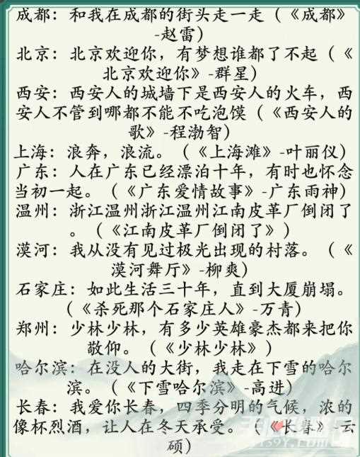 《疯狂梗传》城市之歌通关攻略