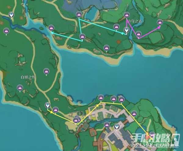 《原神》绯樱绣球收集路线分享