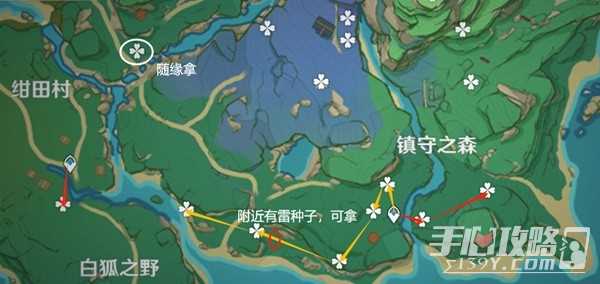 《原神》绯樱绣球收集路线分享
