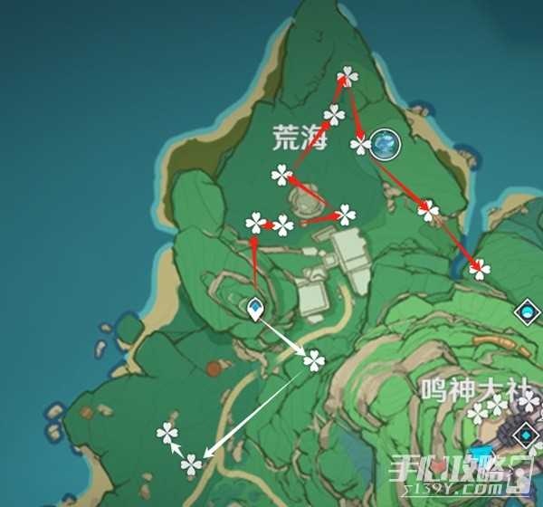 《原神》绯樱绣球收集路线分享