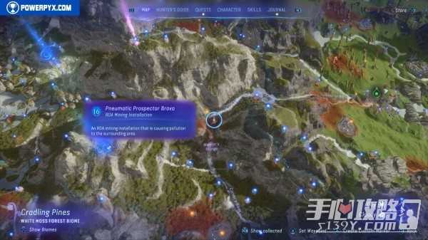《阿凡达潘多拉边境》全rda设施点位置地图