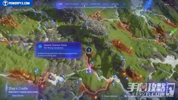 《阿凡达潘多拉边境》全rda设施点位置地图