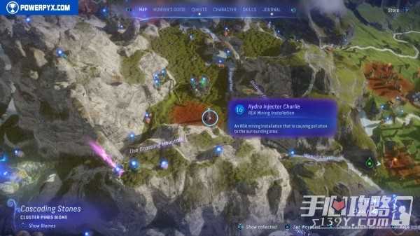 《阿凡达潘多拉边境》全rda设施点位置地图
