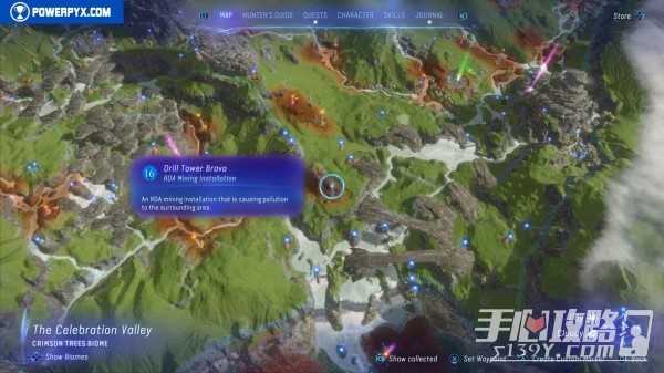 《阿凡达潘多拉边境》全rda设施点位置地图
