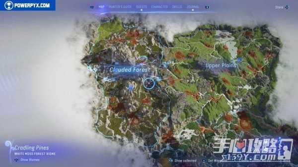 《阿凡达潘多拉边境》全rda设施点位置地图