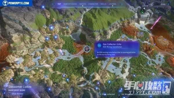《阿凡达潘多拉边境》全rda设施点位置地图