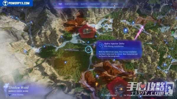 《阿凡达潘多拉边境》全rda设施点位置地图