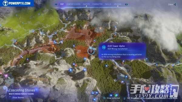 《阿凡达潘多拉边境》全rda设施点位置地图