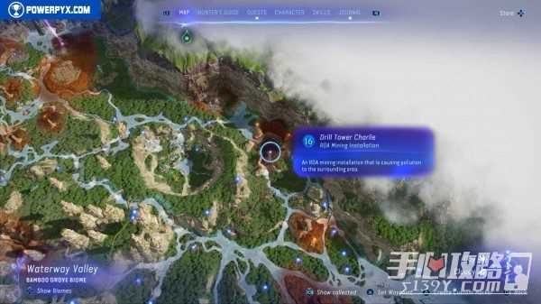 《阿凡达潘多拉边境》全rda设施点位置地图