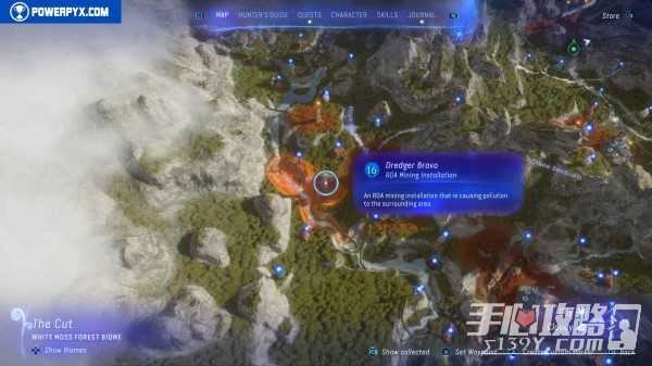 《阿凡达潘多拉边境》全rda设施点位置地图