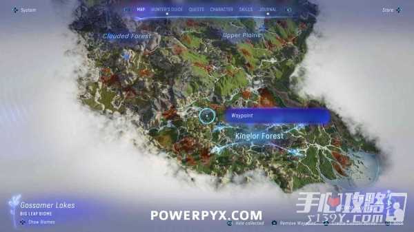 《阿凡达潘多拉边境》非狂野黑甲巨豹位置地图