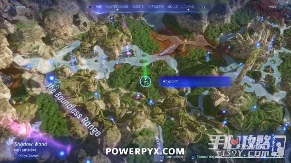 《阿凡达潘多拉边境》非狂野黑甲巨豹位置地图