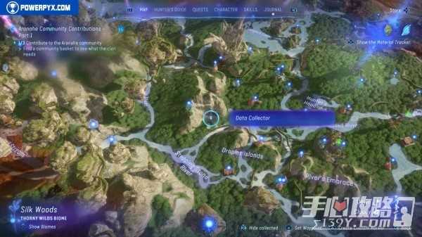 《阿凡达潘多拉边境》全侦查回收位置地图介绍