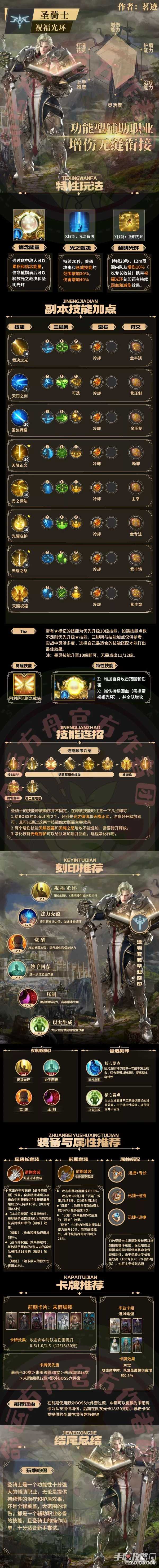 《命运方舟》圣骑士祝福光环一图流攻略