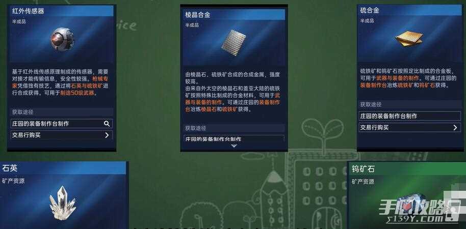 《星球重启》50级装备材料获取攻略