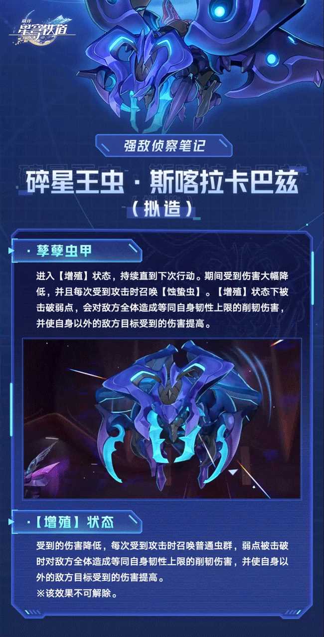 《崩坏星穹铁道》碎星王虫机制介绍