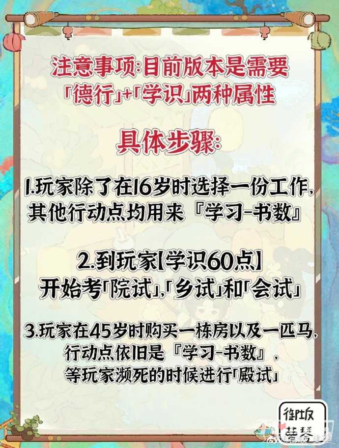 《桃源深处有人家》连中三元成就达成攻略