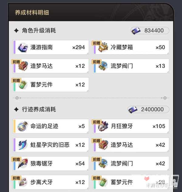 《崩坏星穹铁道》米沙配队推荐