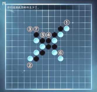 《逆水寒手游》五子棋残局游历通关攻略