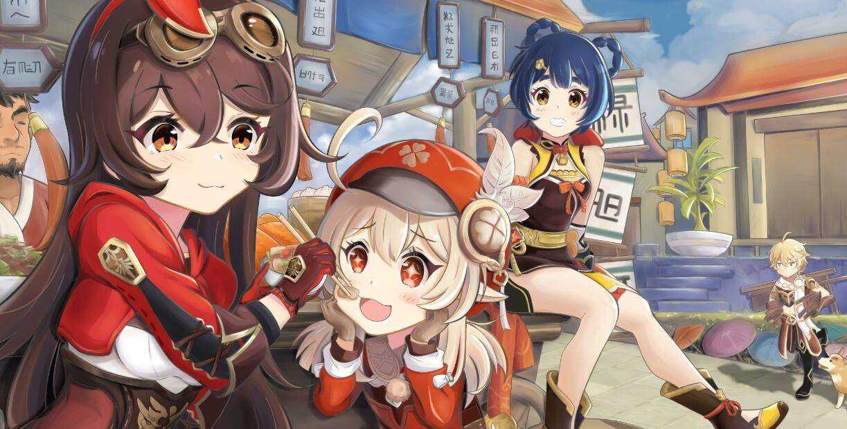 《原神》安柏游戏宣传图