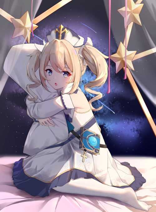 《原神》芭芭拉游戏宣传图