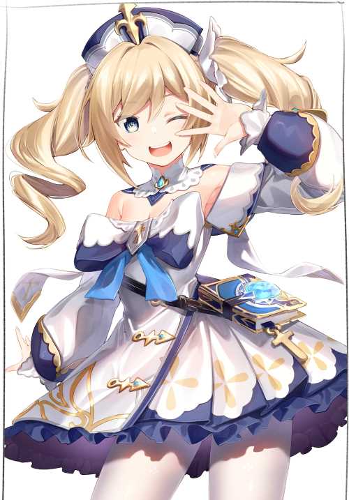 《原神》芭芭拉游戏宣传图