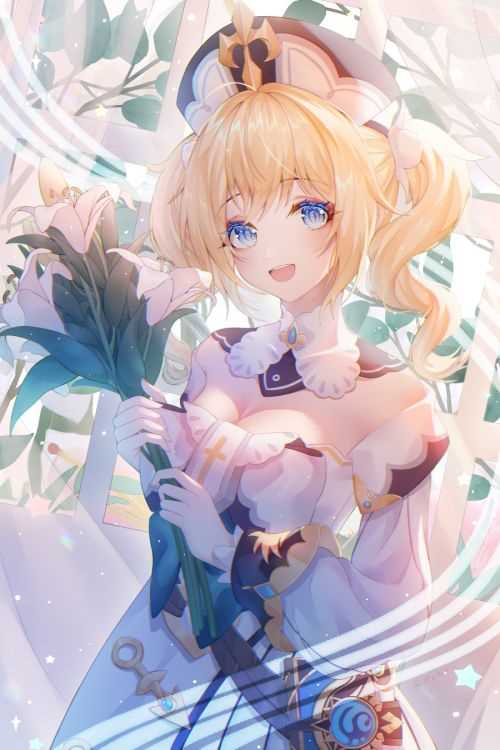 《原神》芭芭拉游戏宣传图