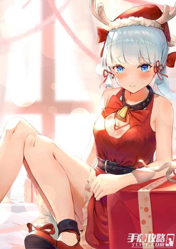 《原神》神里绫华游戏人物宣传图