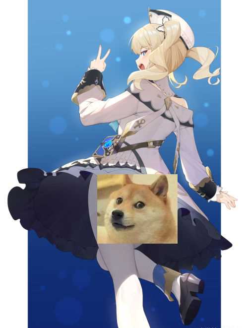 《原神》芭芭拉游戏宣传图