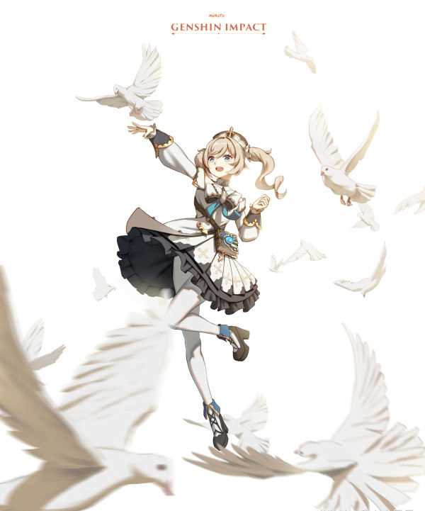 《原神》芭芭拉游戏宣传图
