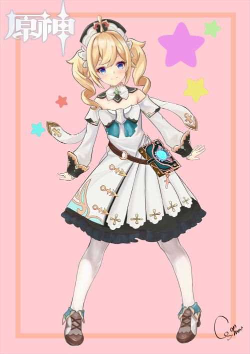 《原神》芭芭拉游戏宣传图