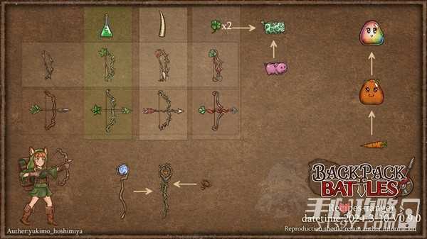 《背包乱斗》物品合成路线图分享
