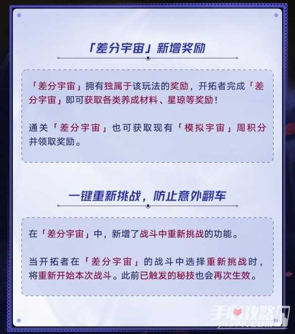 《崩坏星穹铁道》2.3版本模拟宇宙更新内容一览
