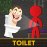 厕所恐怖屋逃脱Toilet vs Stickman Horror Escape游戏